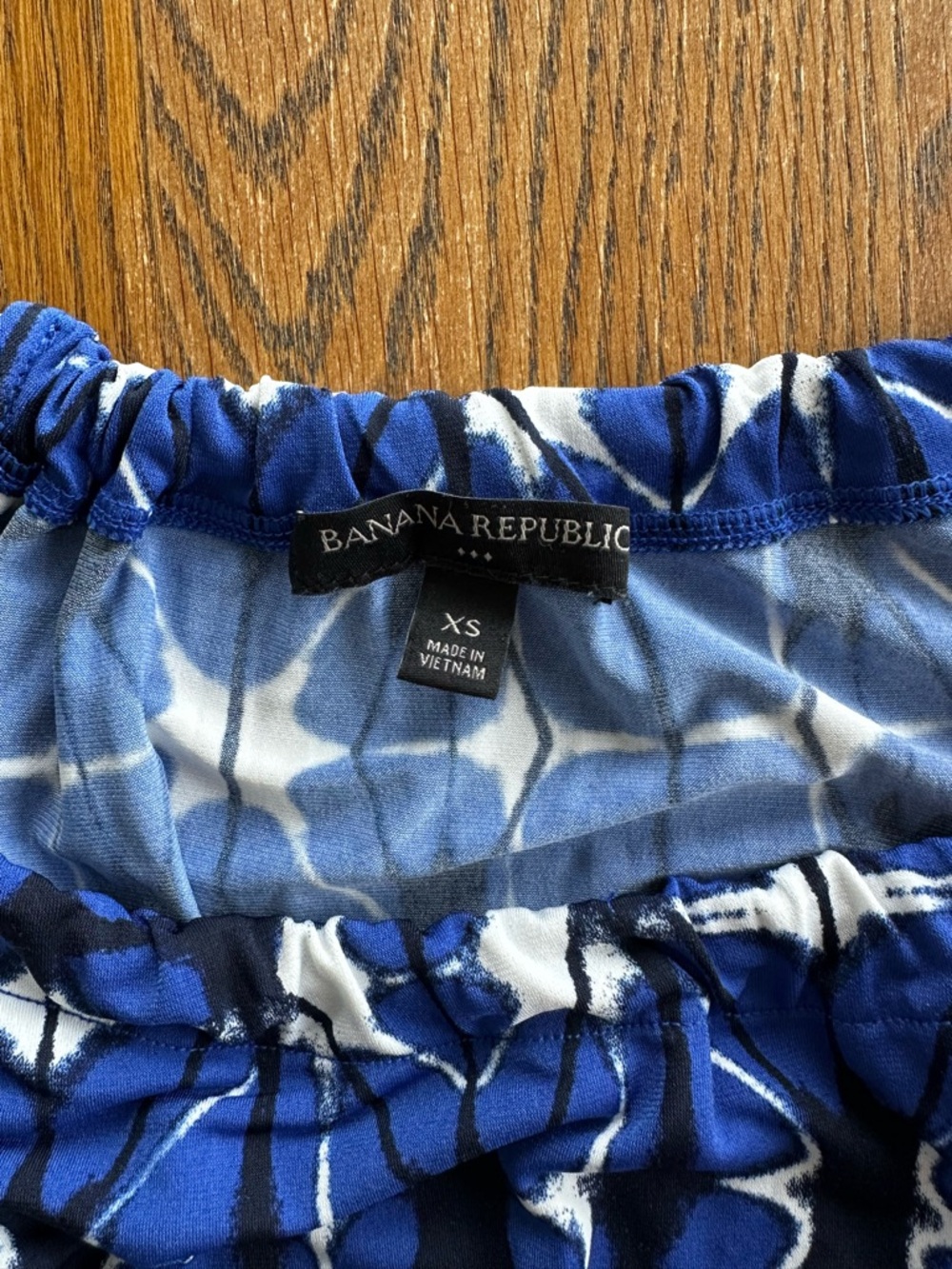 Banana Republic Blue Light Casual Summer Beach Travel Dress Women’s Size XS - Picture 4 of 9
